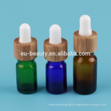 Perfume Glass droppers bottle bamboo dropper Essential oil bottle